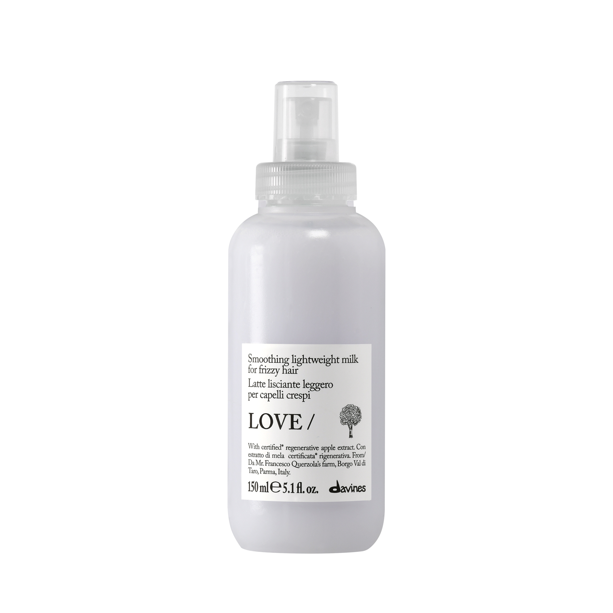 DAVINES Ess. LOVE Smooth Anti Frizz Light Weight Milk 150 ml.